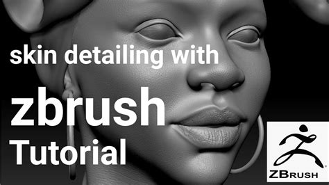How To Detail Skin In Zbrush Tutorial For Beginnersusing Texture Xyz