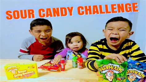 Extreme Sour Candy Challenge Warheads And More Youtube