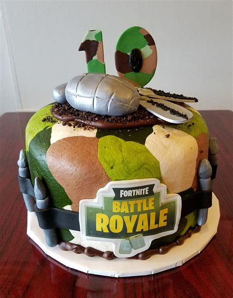 Get your plate ready, because the fortnite birthday challenges are here to celebrate three years of the battle royale. Fortnite Battle Royale Cake - Adrienne & Co. Bakery | Cake ...