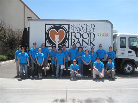 On Location At The Second Harvest Food Bank Of Orange County Second