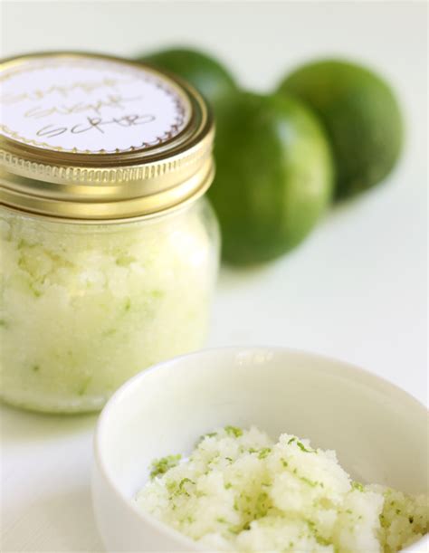 Summer Sugar Scrub Recipe With Free Printable Labels