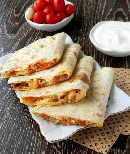 Диета мексиканская 4 Кесадилья мексиканская  Кесадилья мексиканская  Диета мексиканская 4