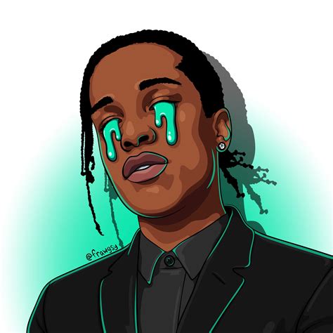 Asap Rocky Draw Here Is A Drawing Of A Ap Rocky Everything Was Done On