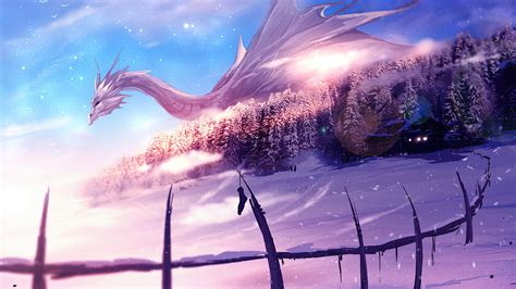 1280x720 Dragon Under The Snow 4k 720p Hd 4k Wallpapers