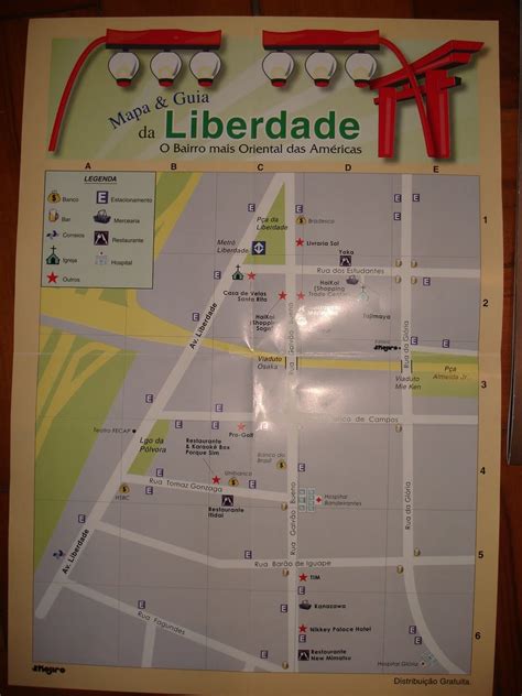 Mapa Do Bairro Liberdade São Paulo Para Iniciantes