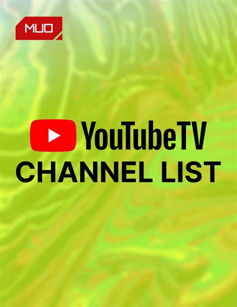 Youtube Tv Channel List And Pricing Cheat Sheet Artofit