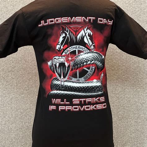 Teamster Mens T Shirt Will Strike If Provoked Red Snake Teamster Shop