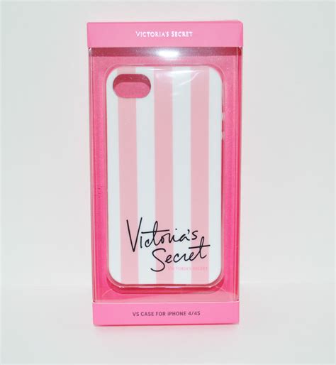 New Victorias Secret Vs Pink Stripe Case For Iphone 4