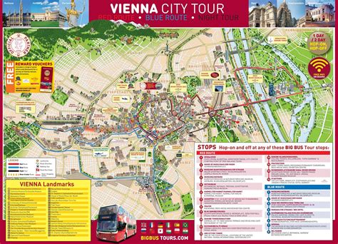 Mapa Turistico De Viena Mapa Vienna Tourist Map Vienna Travel Tourist