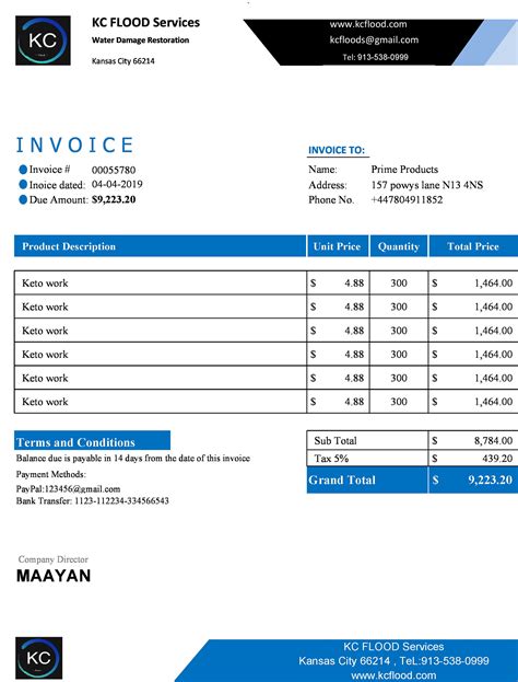 Descargar Plantilla Excel Factura Images