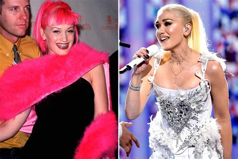 Gwen Stefani 90s Pink Hair