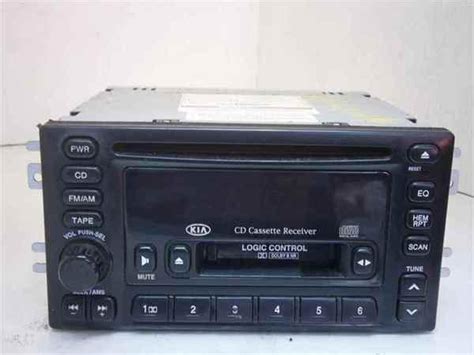 Sell 2002 Kia Sedona Cd Cassette Radio Player Oem Lkq In Harrisville