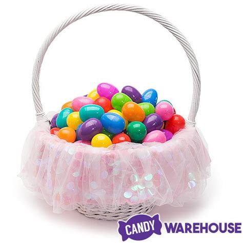 Empty Plastic Easter Eggs Assortment 200 Piece Set Candy Warehouse