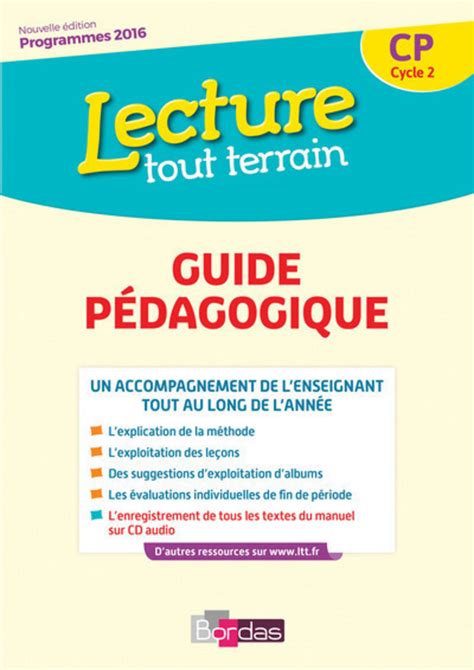 Lecture Tout Terrain Cp Guide P Dagogique Ed Editions Bordas Hot Sex Picture