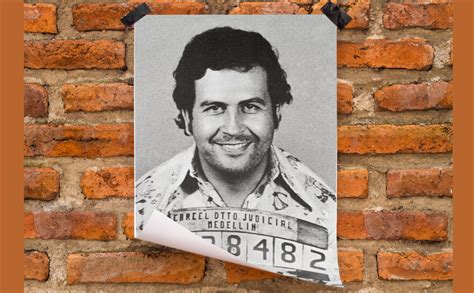 Pablo Escobar Mugshot El Patron Kingpin Medellin Colombia