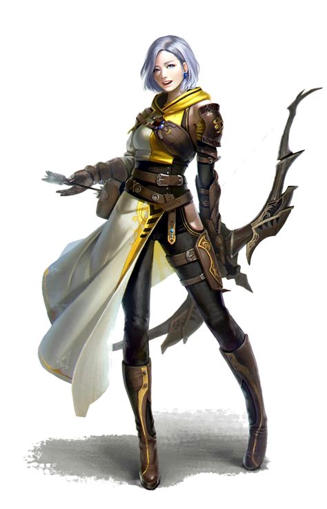 Female Human Archer Warrior Pathfinder Pfrpg Dnd Dandd D20 Fantasy