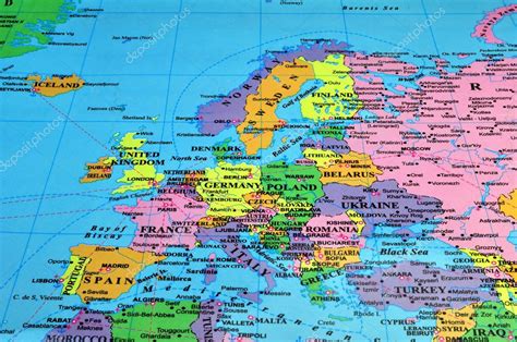Mapa Europy Imagexxl