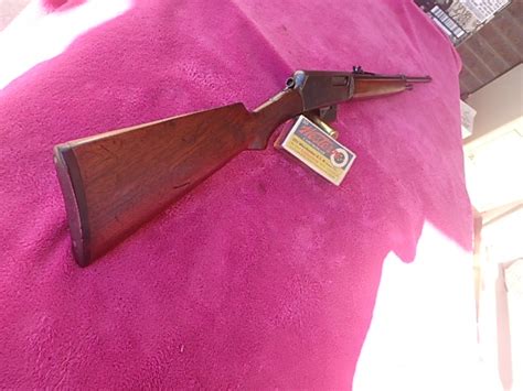 351 Winchester Semi Auto Rifle And Box Ammo 351 Wsl For Sale At