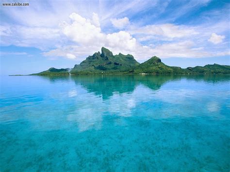 Nature Society Islands Bora Bora French Polynesia Picture Nr 14009
