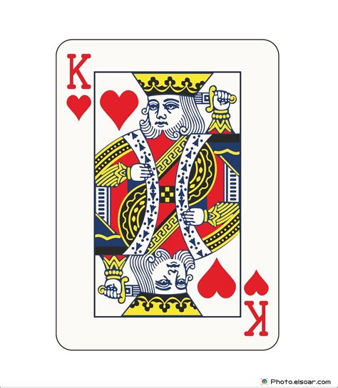 King Playing Card Art 2021 Card Template