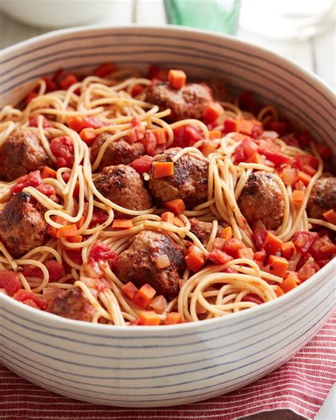Spaghetti And Turkey Meatballs Weelicious
