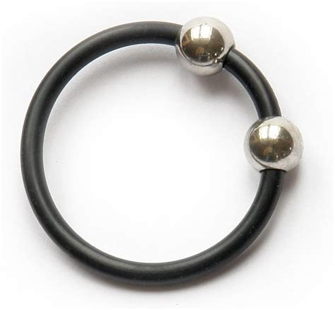 Extreme Best Sex Deluxe Cock Rubber Steel Penis Ring 087