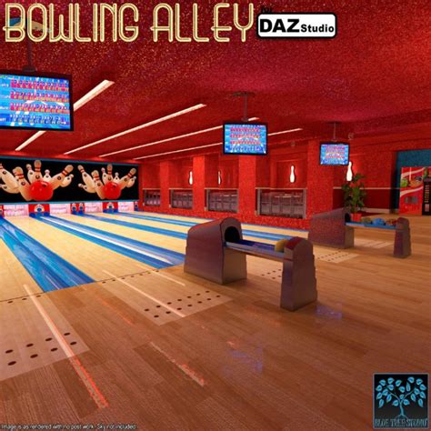 Bowling Alley For Daz Studio 3d Models For Daz Studio And Poser