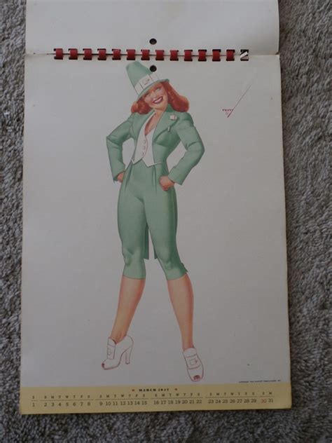 1947 George Petty Pinup Girl Calendar Instappraisal
