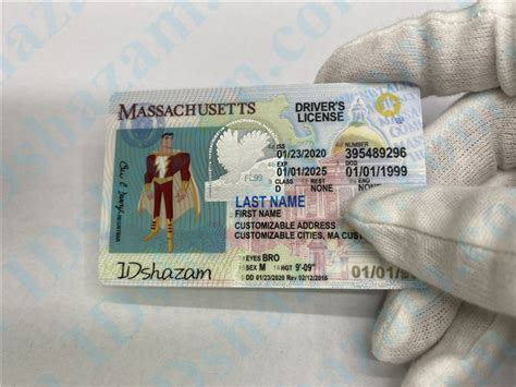 Premium Scannable Massachusetts State Fake Id Card Fake Id Maker