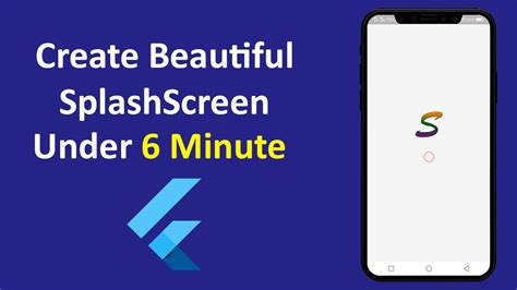 Flutter Splash Screen Create Beautiful Splash Screen Under 6 Minute