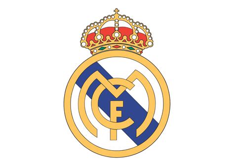 Avenida de concha espina 1. Real Madrid FC Logo Vector ~ Format Cdr, Ai, Eps, Svg, PDF ...