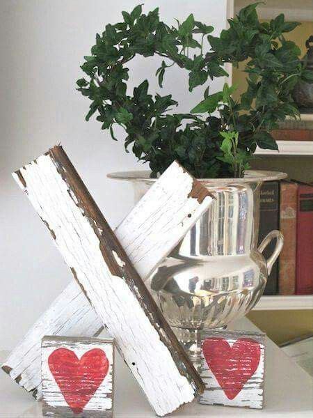 So Easy And Beautiful Rustic Valentine Decor Diy Valentines Day