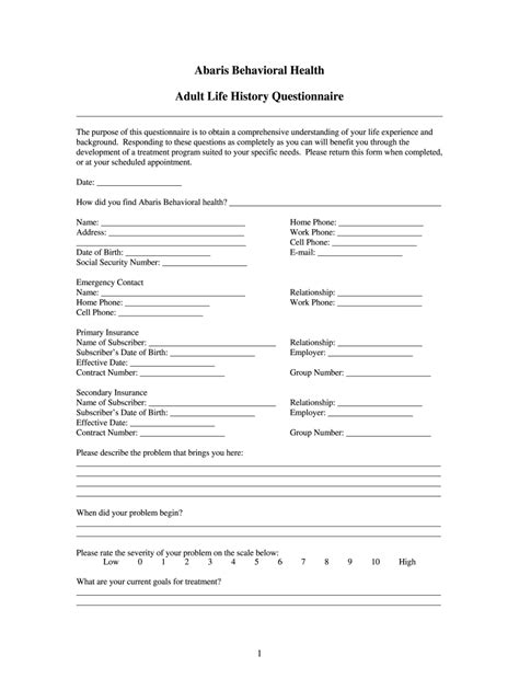 Health Seeking Behaviour Questionnaire Pdf Fill Online Printable