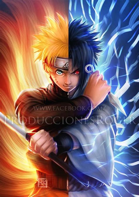 Naruto Sasuke By Rogergoldstain On Deviantart Naruto E Sasuke