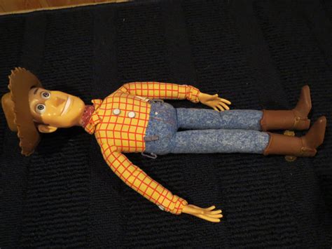 Disney Pixar Talking Woody Doll Toy Story Thinkway Toy