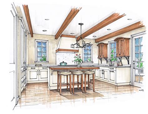 Kitchen Interior Design Sketches | Kitchen Interior Design S… | Flickr