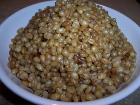 Basic Cooked Wheat Berries Recipe