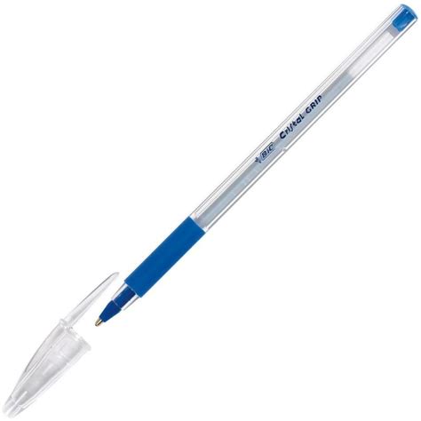 Bic Cristal Grip Ball Pen Blue 20 Pack