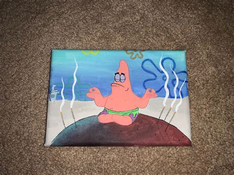 Excited To Share This Item From My Etsy Shop Meme Painting Spongebob