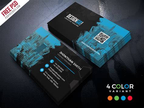 Create custom business cards for free in minutes. Free Corporate Business Card PSD Bundle - Download PSD