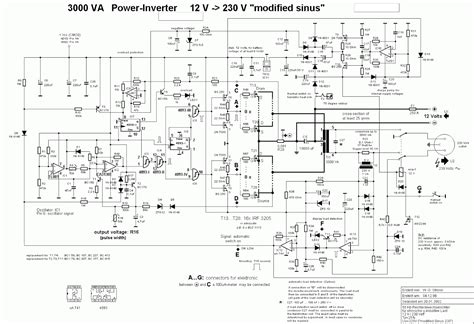 3000w Power Inverter 12v Dc To 230v Ac Electronic Schematics