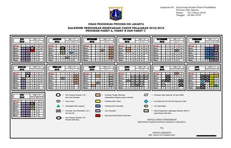 Kalender Pendidikan Sekolah Tahun Ajaran Baru 2020/2021
