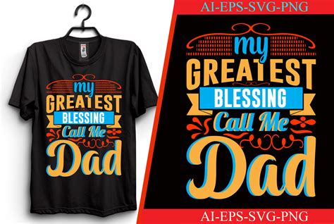 My Greatest Blessing Call Me Dad Graphic By Mahabubgraphics84 · Creative Fabrica