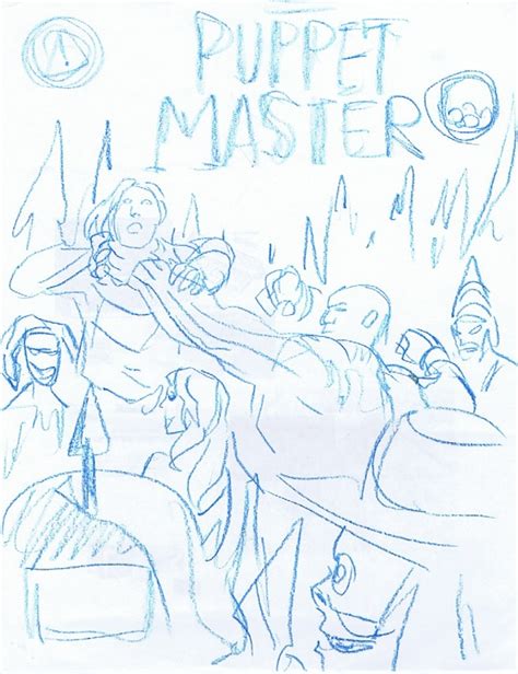 Puppet Master Cover Prelim By Marco Carrillo In Royce Viso S Movie
