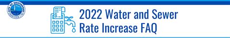 2022 Water And Sewer Rate Increase City Of Southport