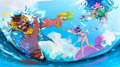 Pool Party Caitlyn Wallpaper