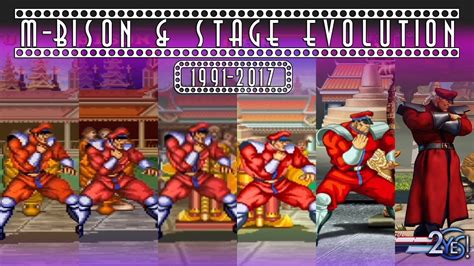 Street Fighter Mbison All Console Temple Hideout Stage Evolution