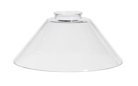 2 14 Fitter Clear Glass Pendant Shade 7 1516 Dia Bottom X 3 716 Ht 08824c Bandp Lamp Supply