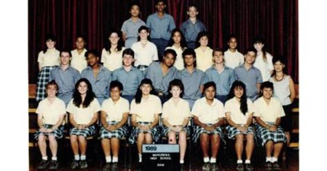 School Photo 1980s Manurewa High School Auckland Mad On New