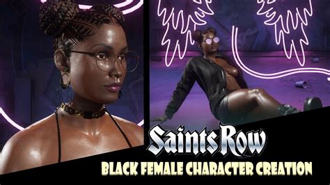 Saints Row 2022 Super Hot Black Female Character Creation With Share Code Youtube